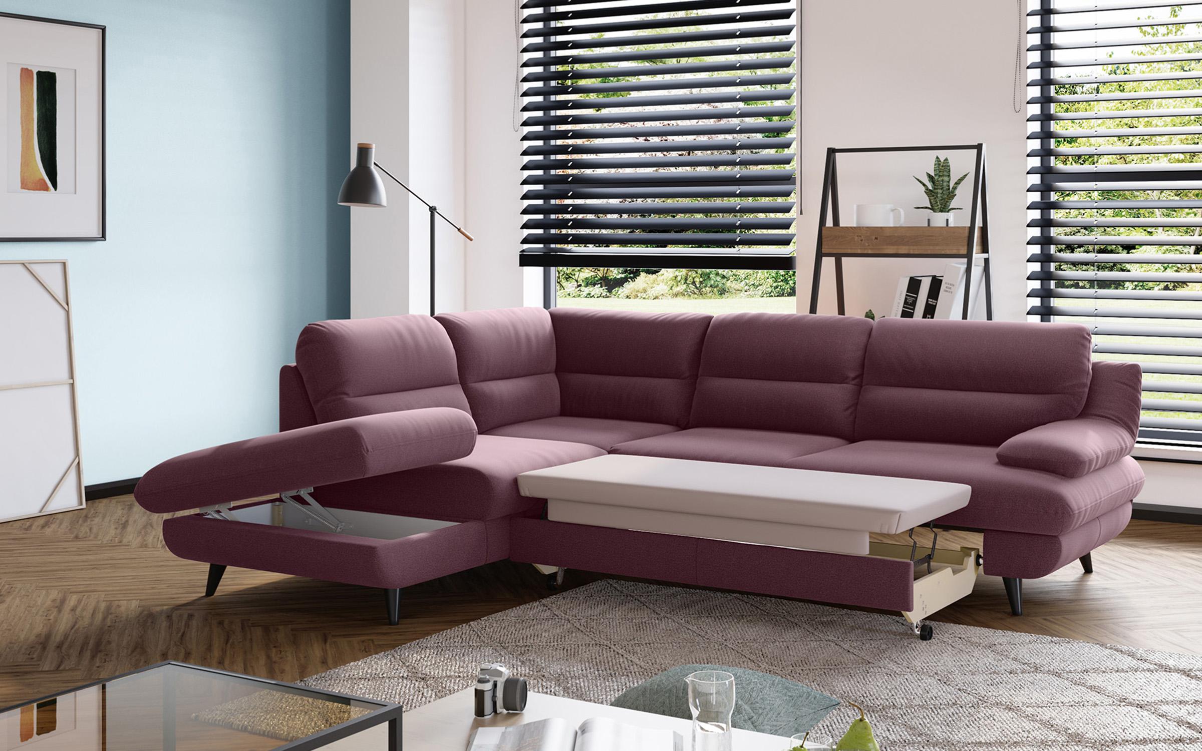 Coltar extensibil Firato, lila  2